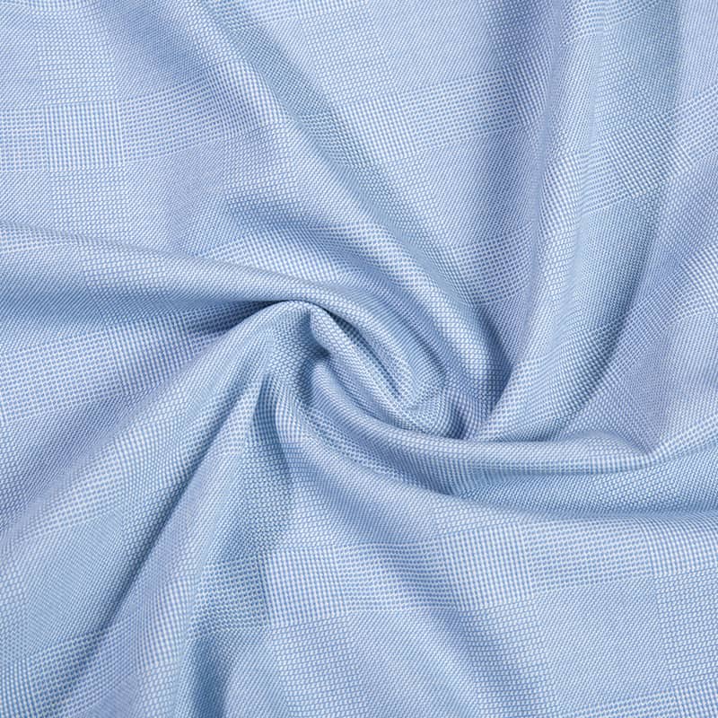 时尚 Tr 涤纶粘胶氨纶色织格子校服面料